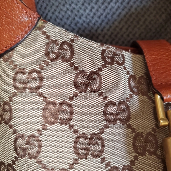 Gucci Piston Lock Jackie Hobo GG Canvas Mini - Picture 2 of 14